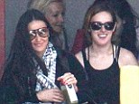 Rumer Willis and mother Demi Moore pictured together for the first time in months following 'fall out' over 50-year-old star's partying