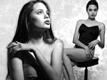 Good golly Miss Jolie! Stunning shots of Angelina as a 16-year-old underwear model show the raw energy of a star 