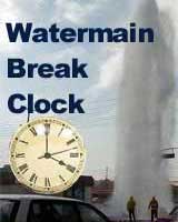 Watermain Break Clock