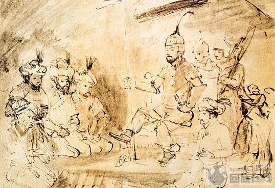 回纥人、波斯人、普图什人